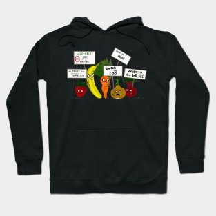 Vegan Protest Hoodie